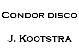 Condor Disco J Kootstra